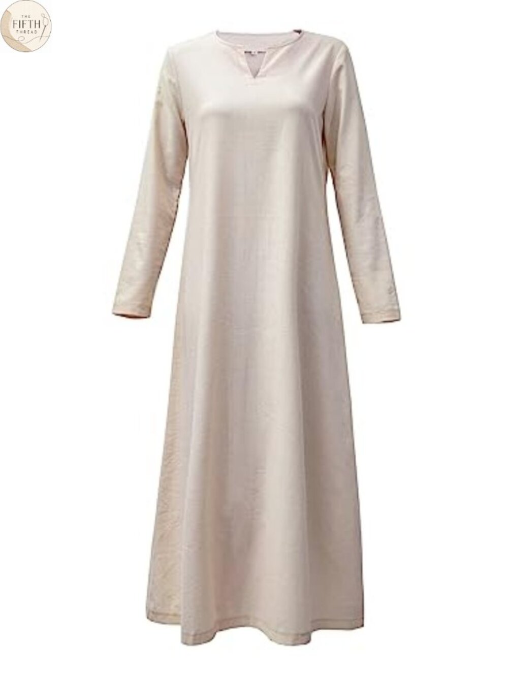 Medieval Renaissance Underdress Tunic Peasant Dress Costume Linen Blend